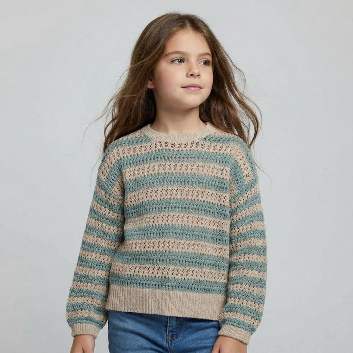 YAMP - Saco para Niña de Rayas Yamp