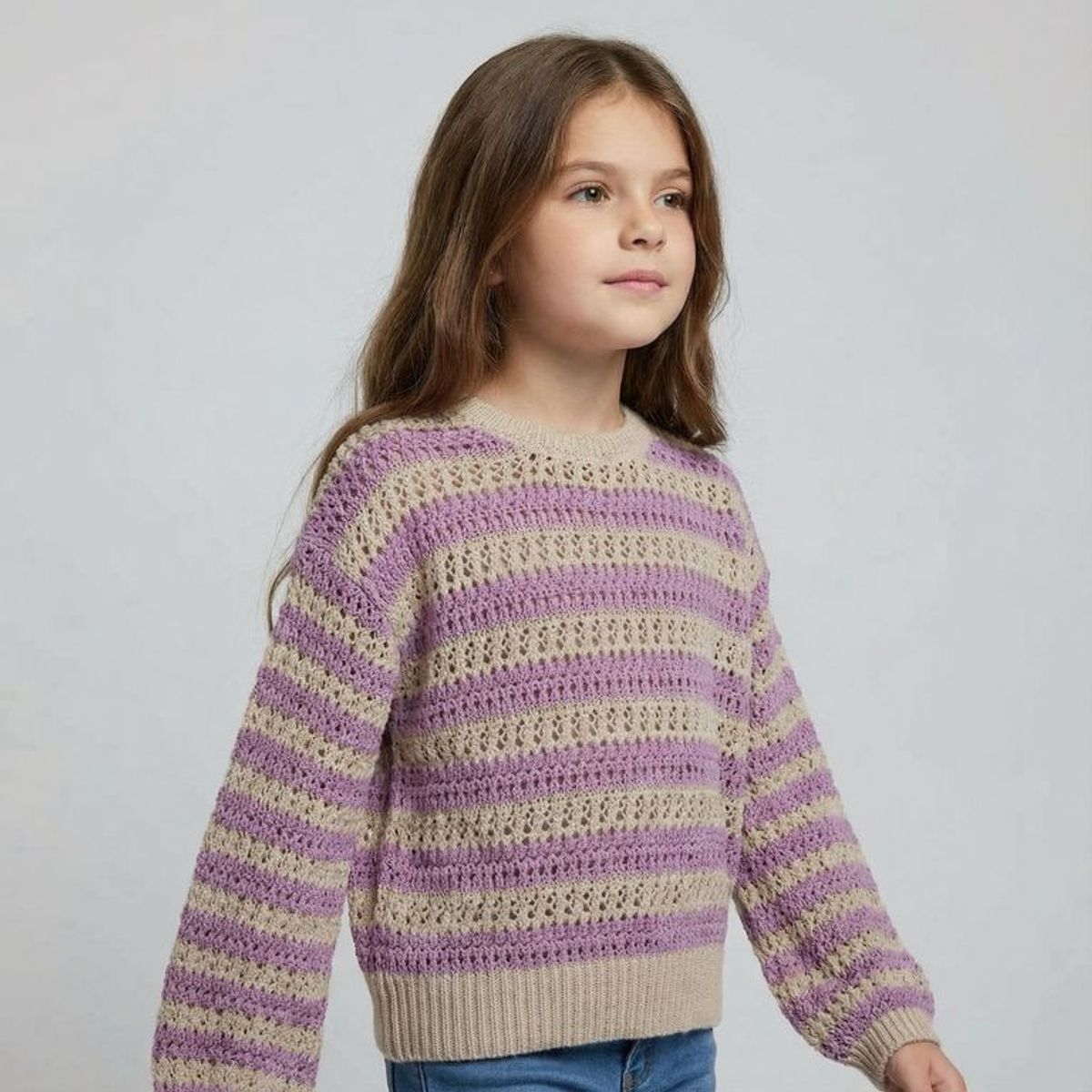 YAMP - Saco para Niña de Rayas Yamp