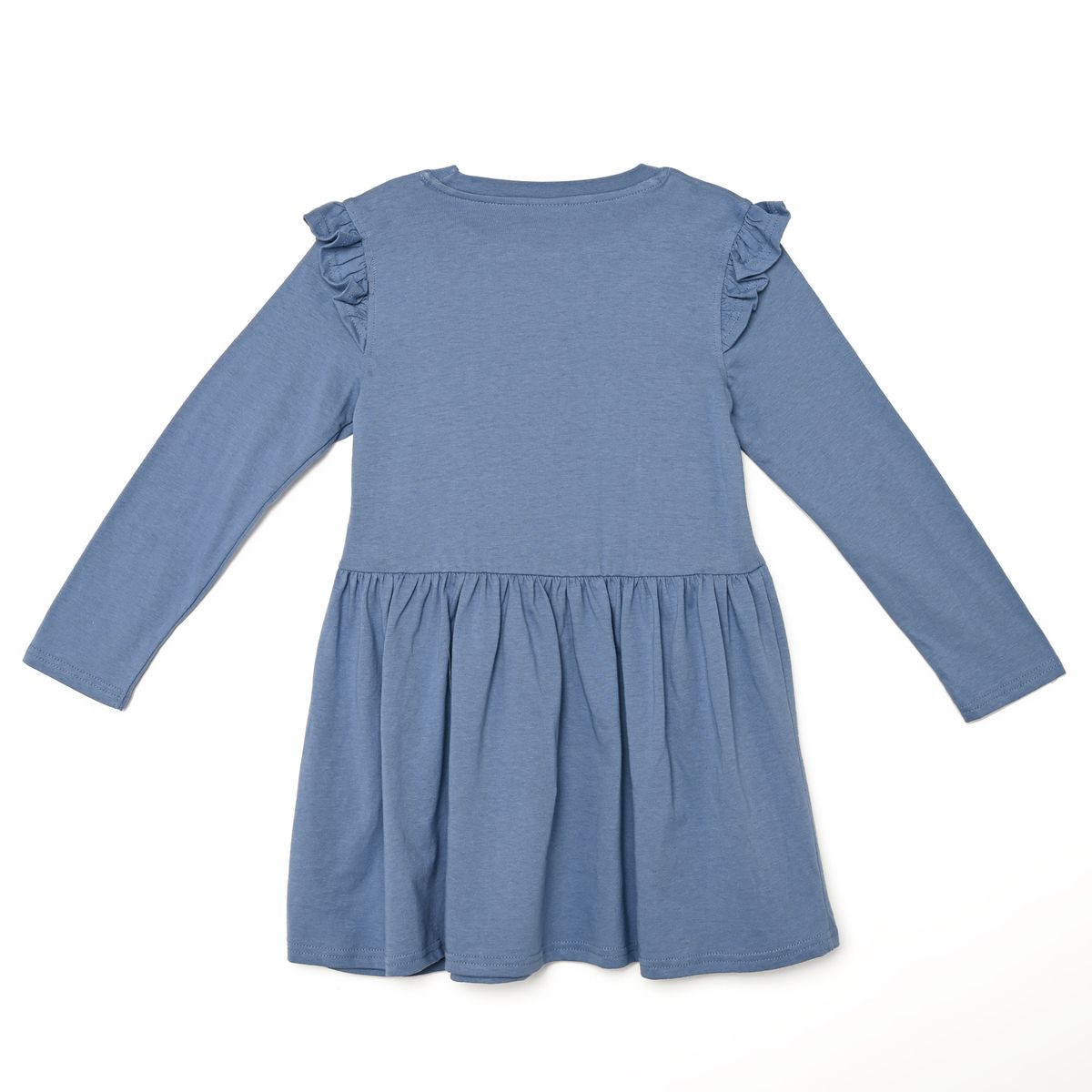 YAMP - Vestido para Niña con Estampado Manga larga de Algodón Yamp 