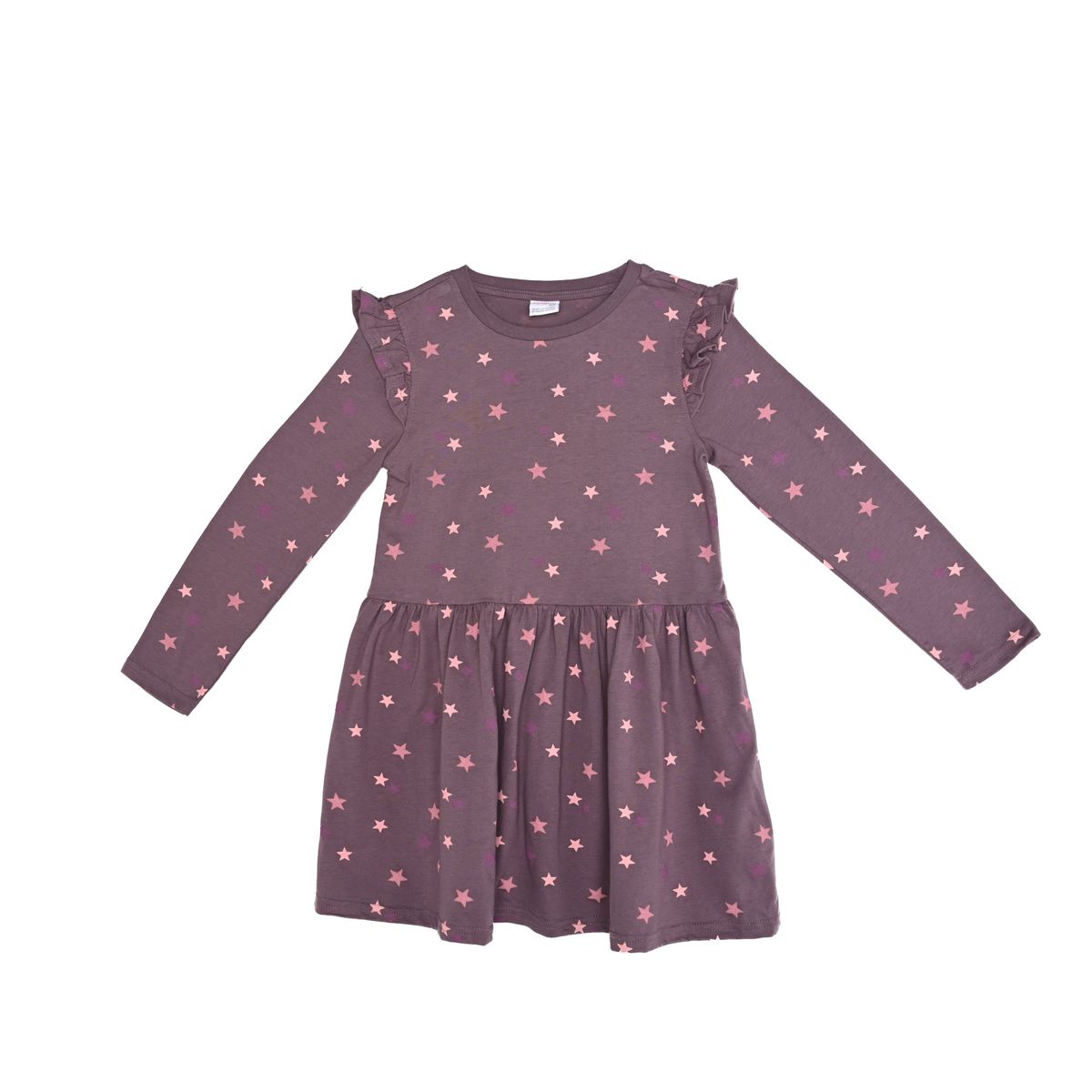 YAMP - Vestido para Niña con Estampado Manga larga de Algodón Yamp 