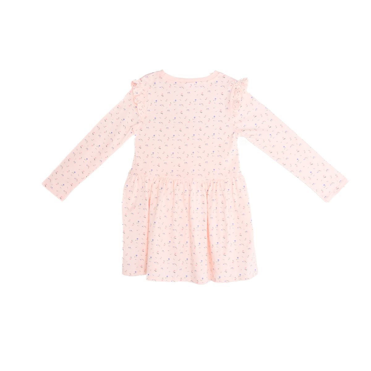 YAMP - Vestido para Niña con Estampado Manga larga de Algodón Yamp 