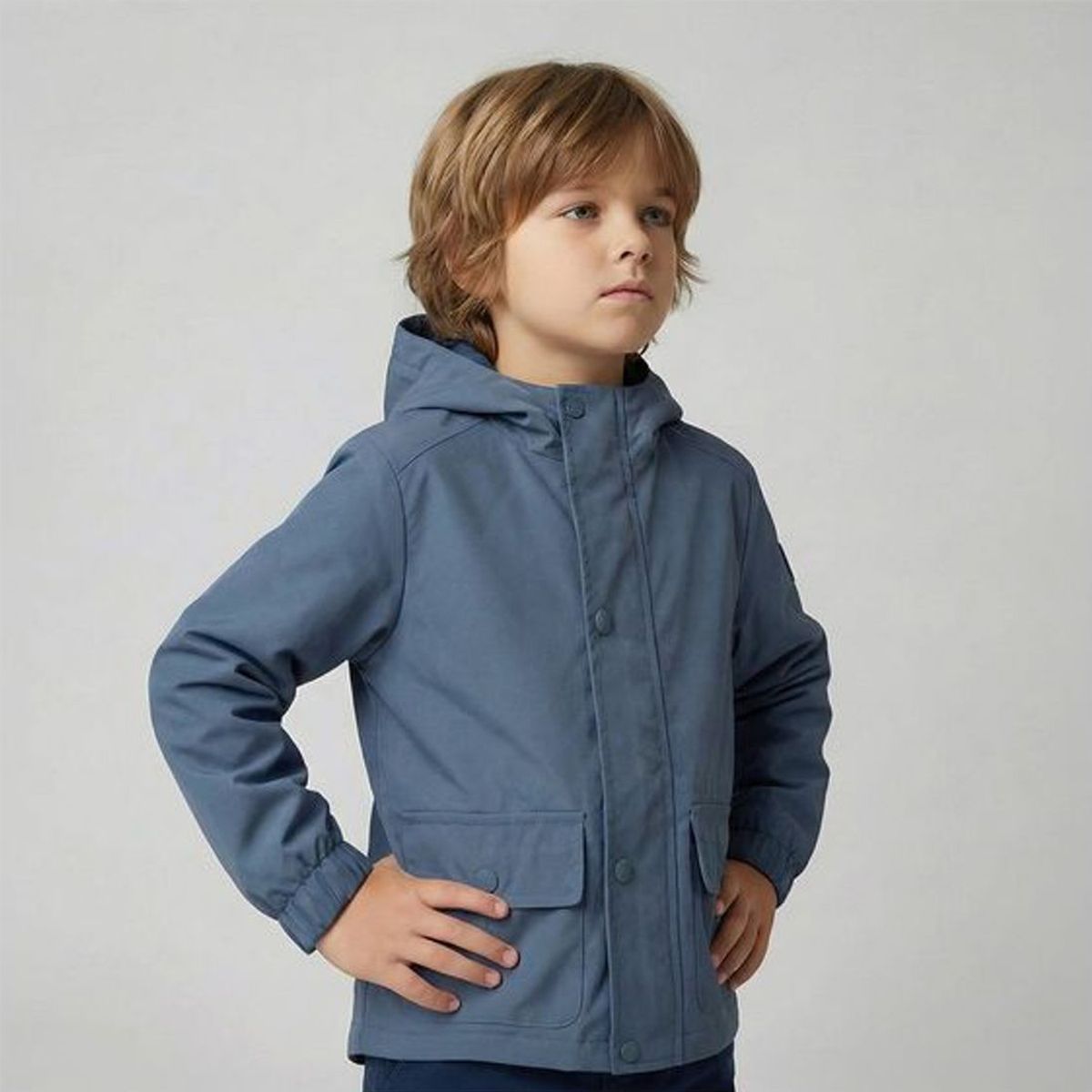 YAMP - Chaqueta Con capucha para Niño Casual Yamp