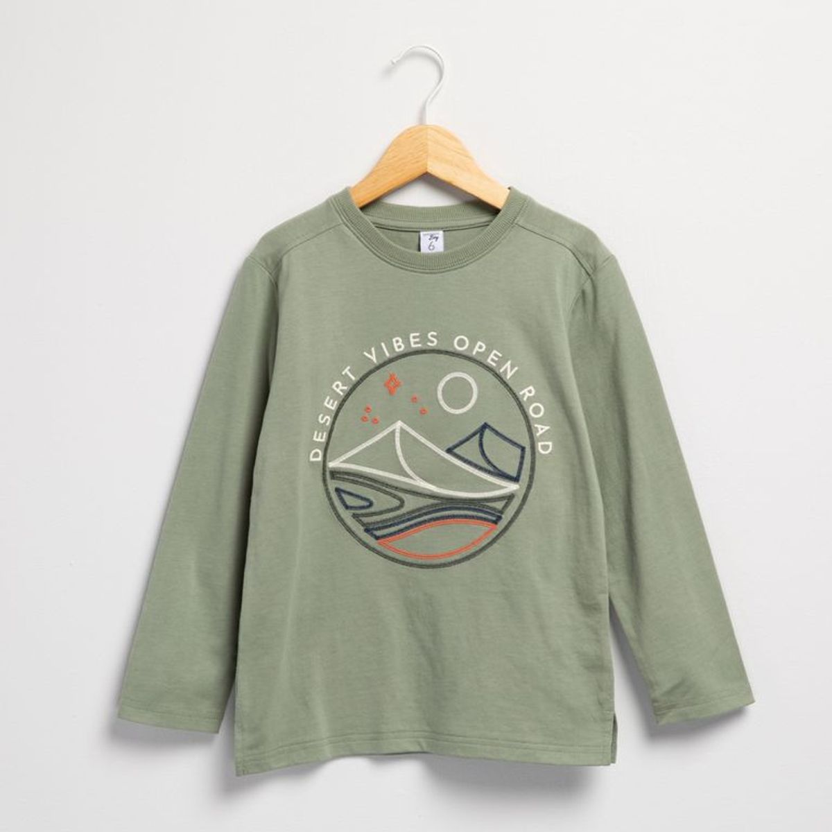 YAMP - Camiseta para Niño con Estampado  Manga larga de Algodón Yamp