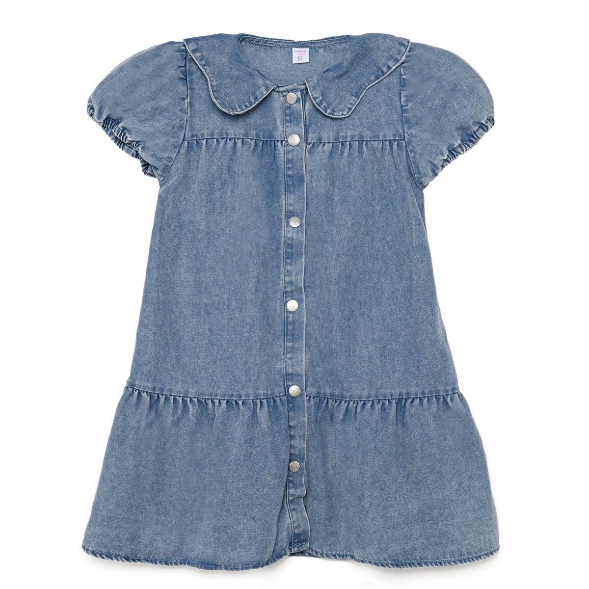 YAMP - Vestido para Niña Manga corta de Algodón Yamp 