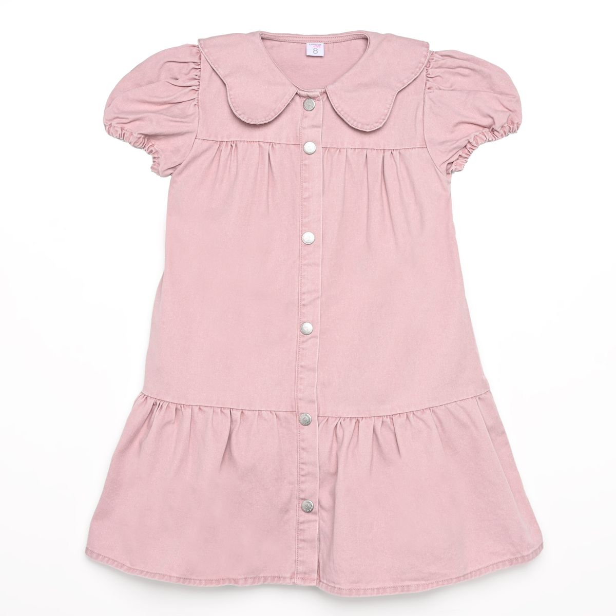 YAMP - Vestido para Niña Manga corta de Algodón Yamp 