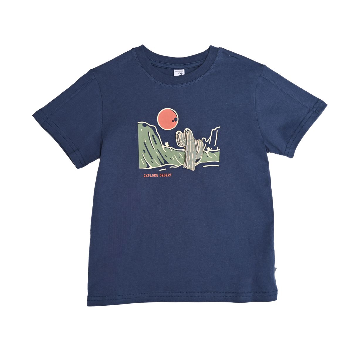 YAMP - Camiseta para Niño con Estampado  Manga corta de Algodón Yamp