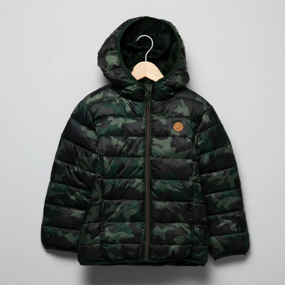 YAMP - Chaqueta Con capucha para Niño Acolchado Yamp