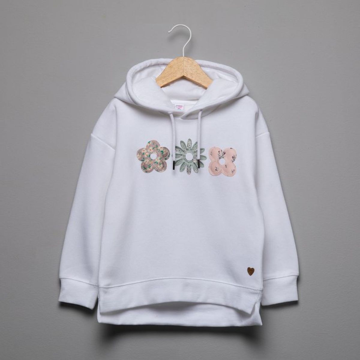 YAMP - Saco Con capucha para Niña de Algodón Yamp