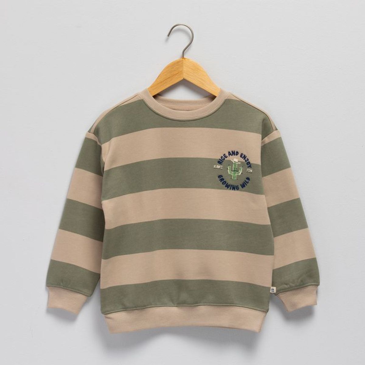 YAMP - Saco para Niño de Rayas de Algodón Yamp