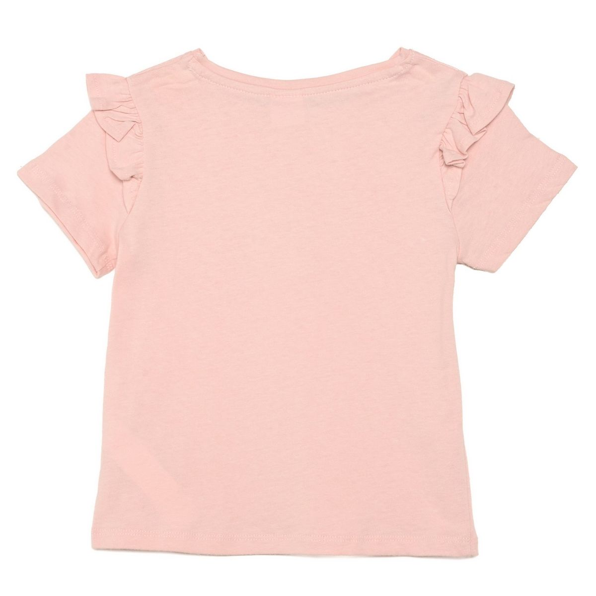 YAMP - Camiseta para Niña con Boleros Manga corta de Algodón Yamp 