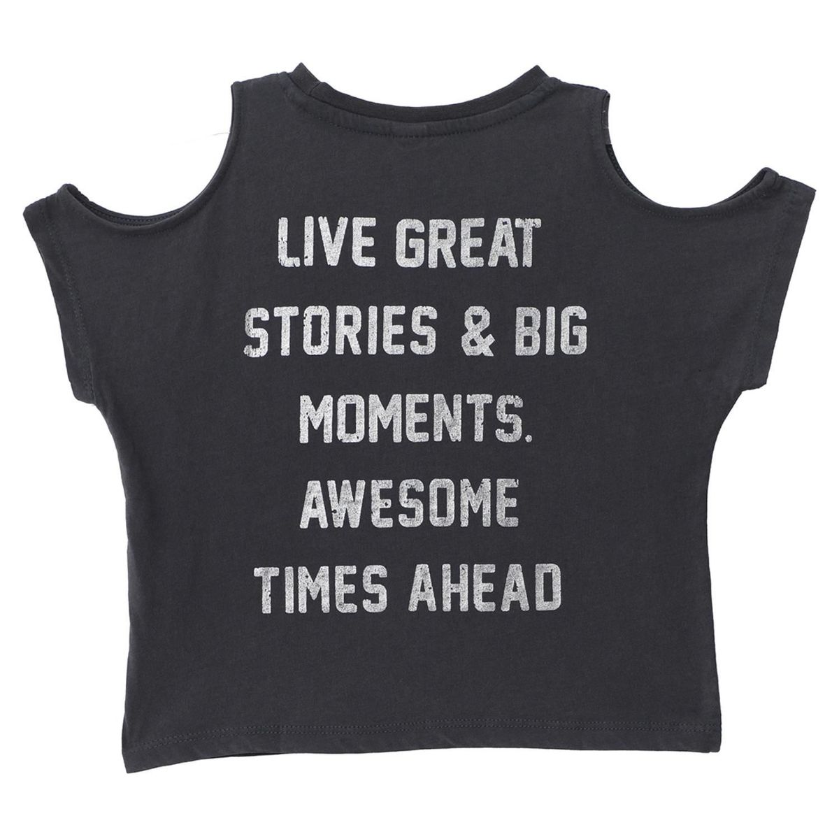 YAMP - Camiseta para Niña con Estampado Manga corta de Algodón Yamp 