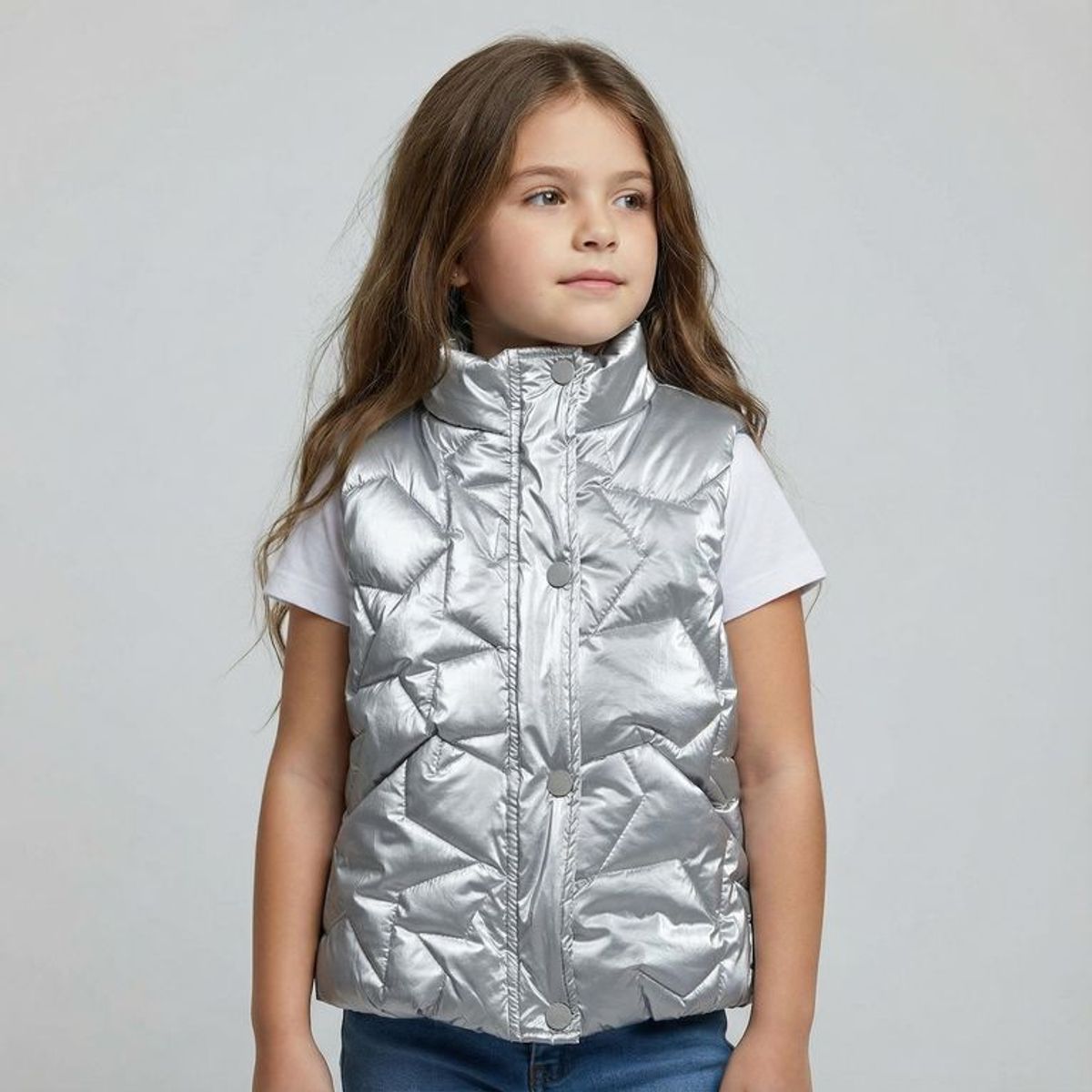 YAMP - Chaleco para Niña Acolchado Yamp