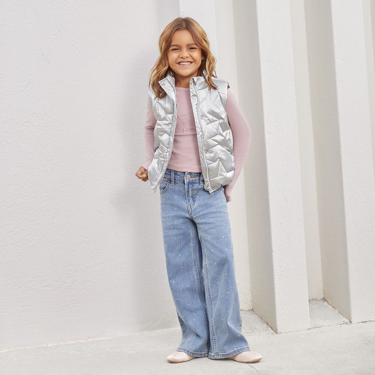 YAMP - Jean para Niña de Algodón Yamp