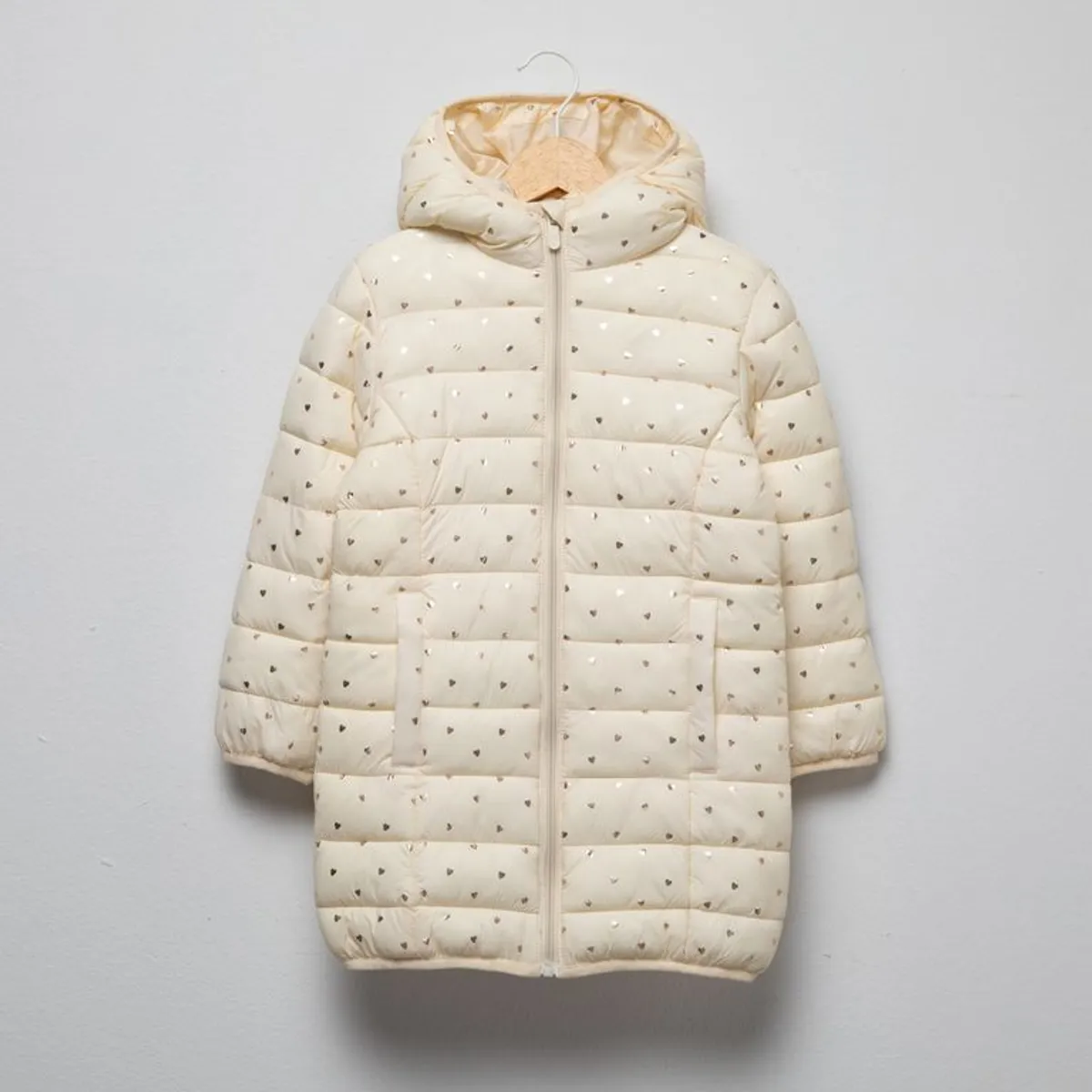 YAMP - Chaqueta Con Capucha para Niña Acolchado Yamp