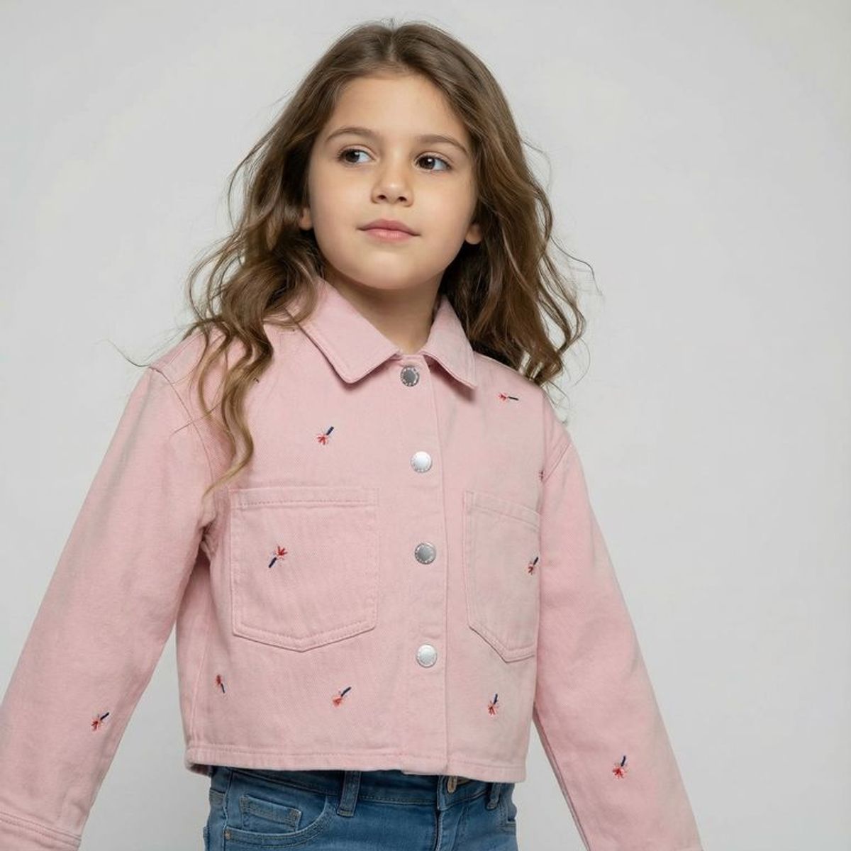 YAMP - Chaqueta para Niña de Algodón Yamp