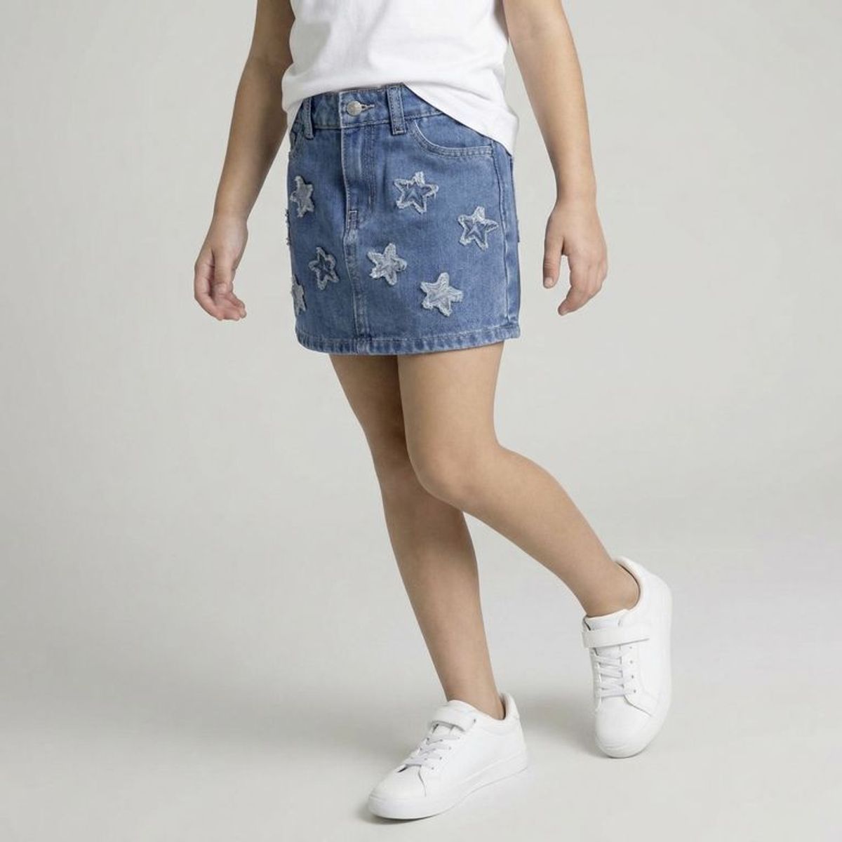 YAMP - Falda para Niña de Algodón Yamp 