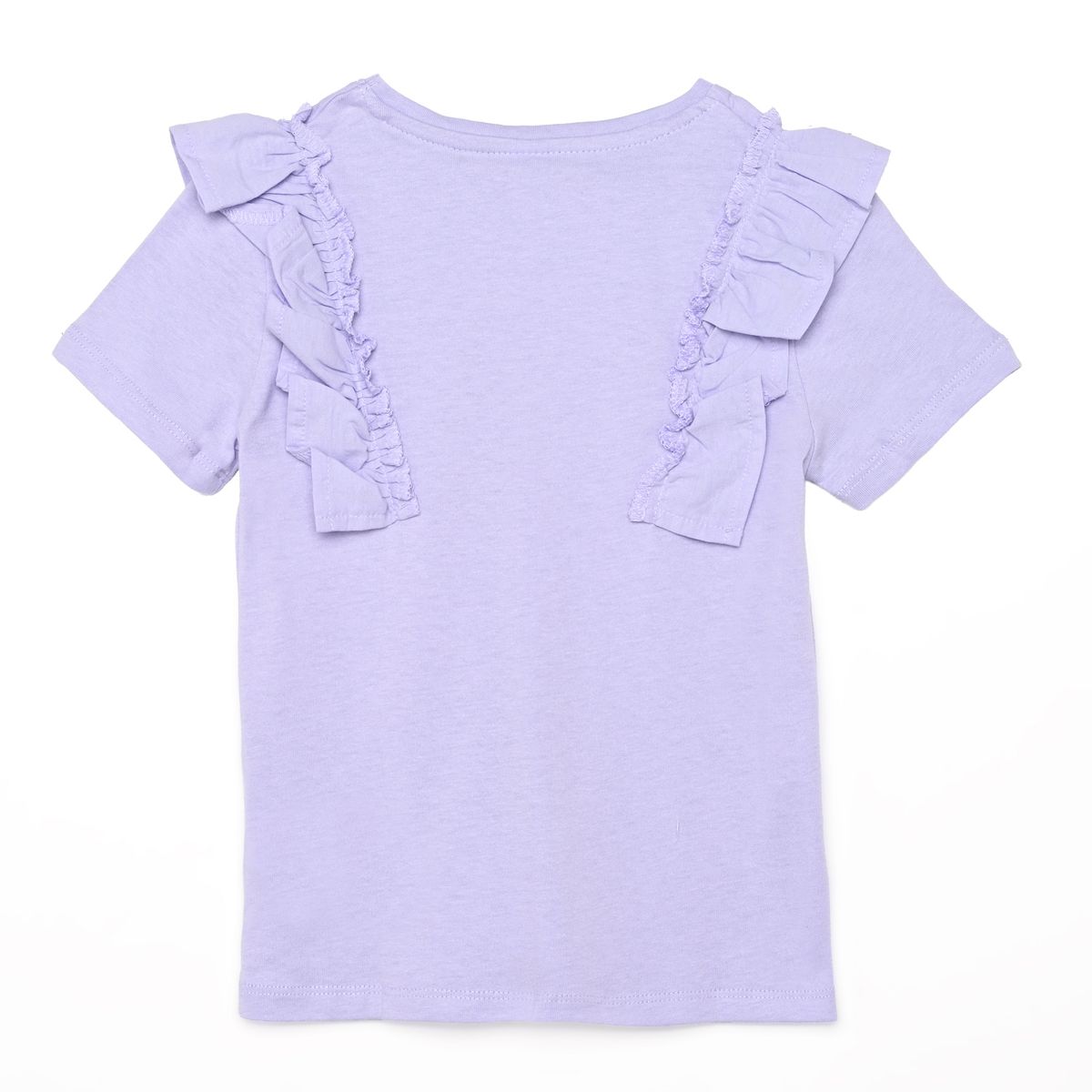YAMP - Camiseta para Niña con Boleros Manga corta de Algodón Yamp 