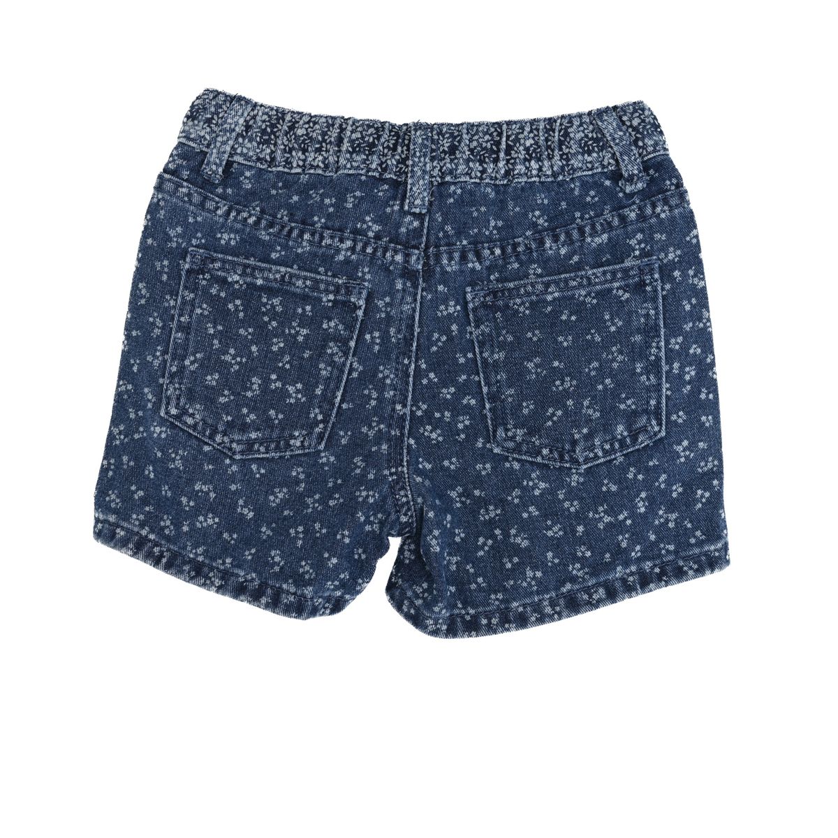 YAMP - Short para Niña con Flores de Algodón Yamp