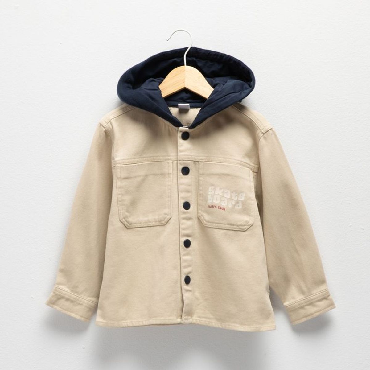 YAMP - Chaqueta Con capucha para Niño Casual de Algodón Yamp