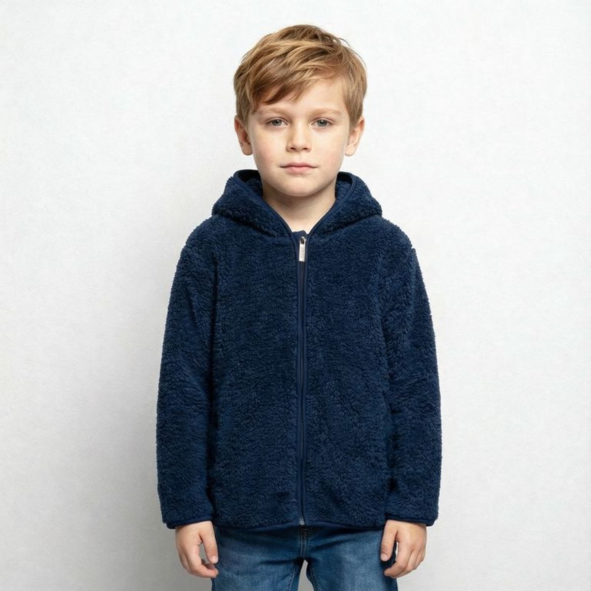 YAMP - Saco Con capucha para Niño Efecto pelo Yamp
