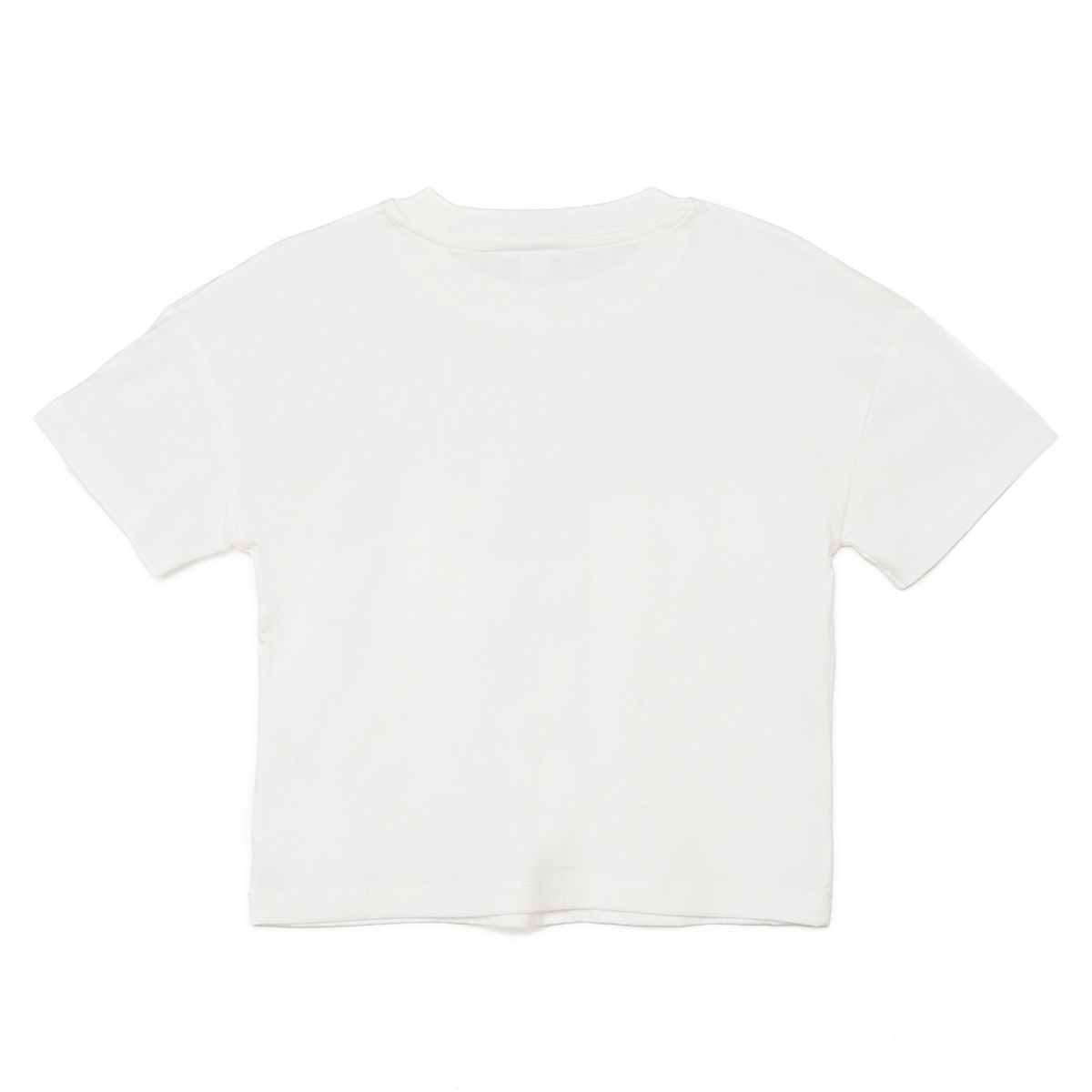 YAMP - Camiseta para Niña con Taches Manga corta de Algodón Yamp 