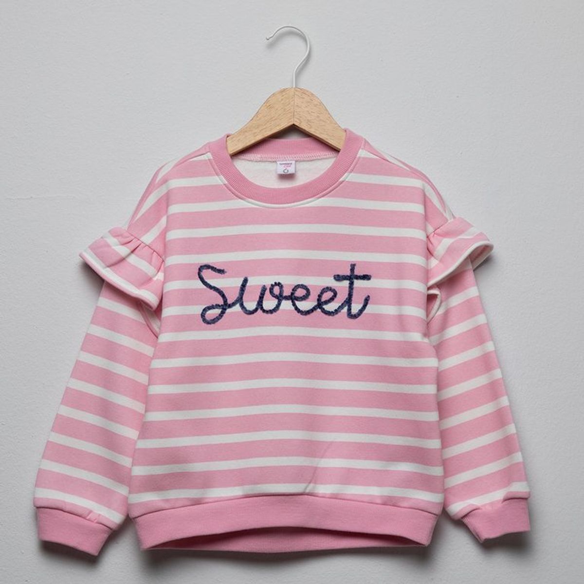 YAMP - Saco para Niña con Bordado de Algodón Yamp