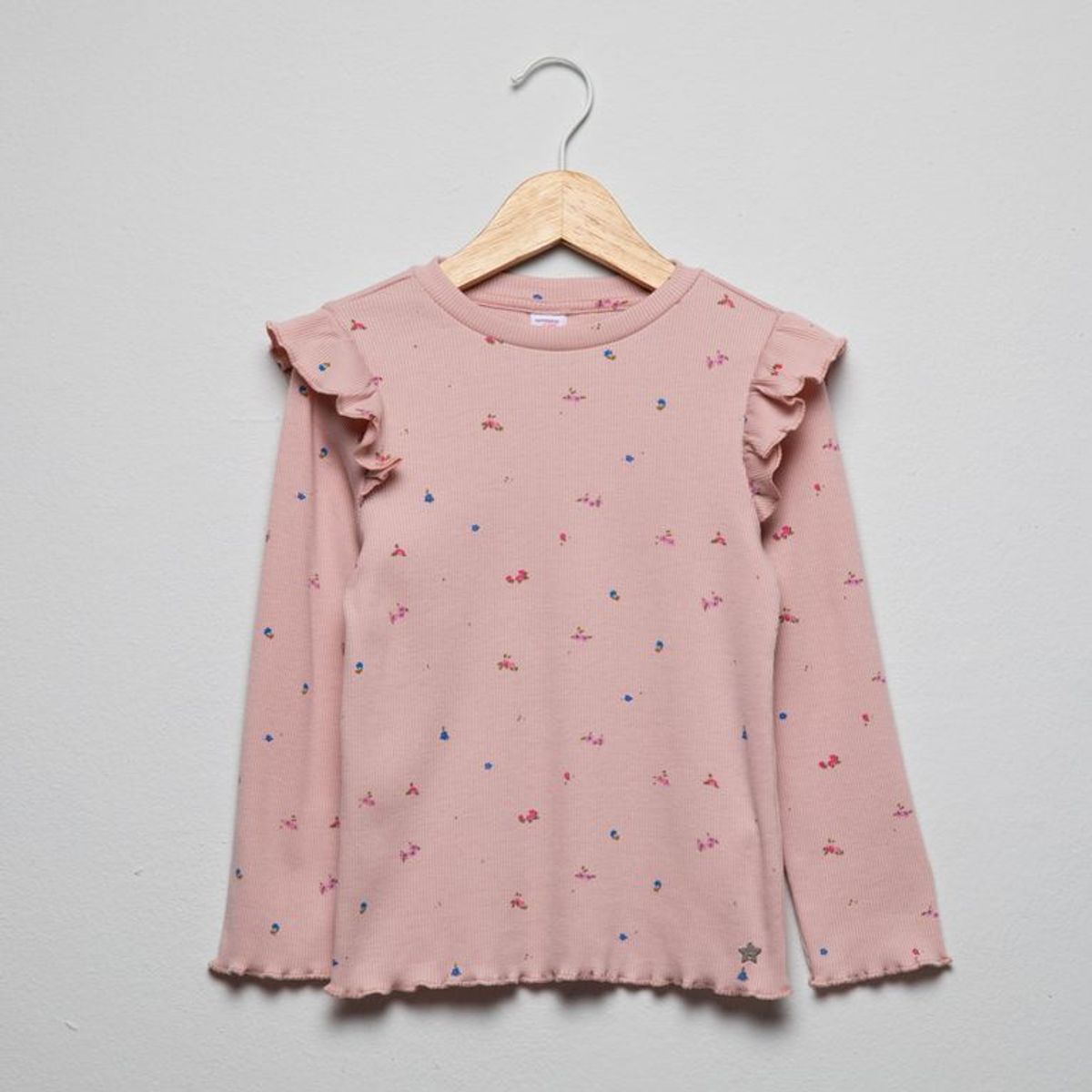 YAMP - Camiseta para Niña con Boleros Manga larga Yamp