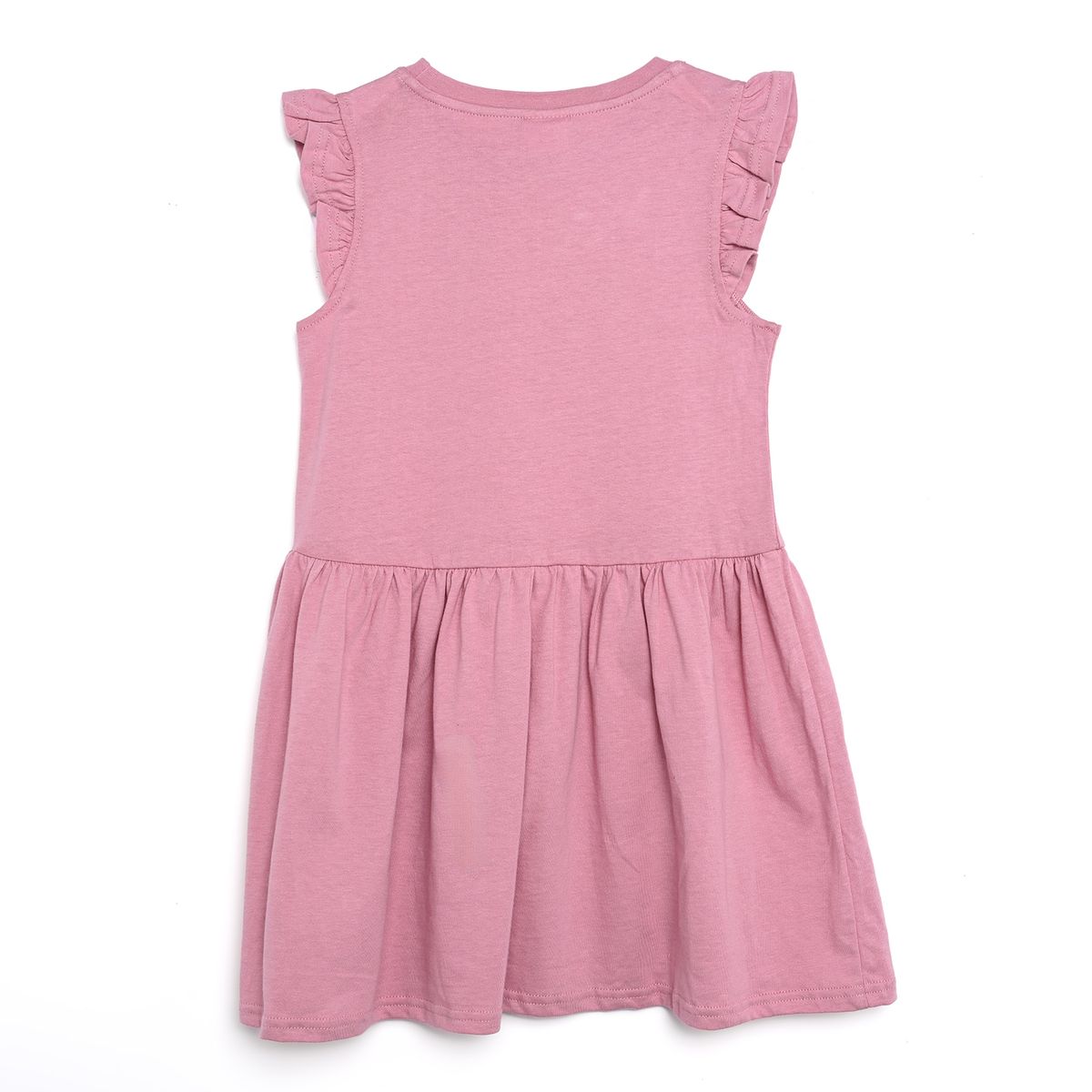YAMP - Vestido para Niña con Estampado Manga corta de Algodón Yamp 