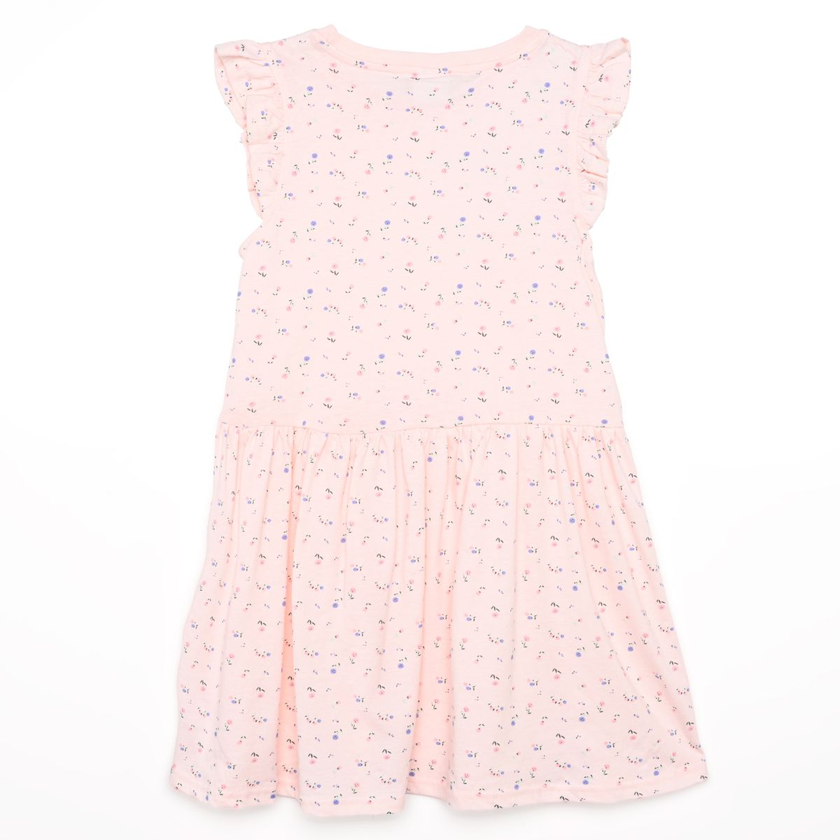 YAMP - Vestido para Niña con Estampado Manga corta de Algodón Yamp 