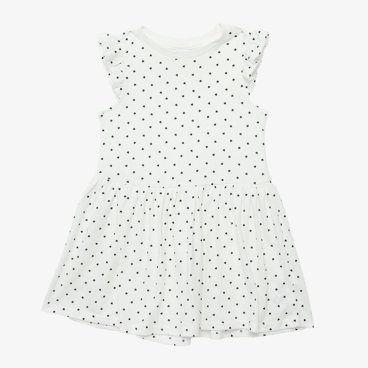 YAMP - Vestido para Niña con Estampado Manga corta de Algodón Yamp 