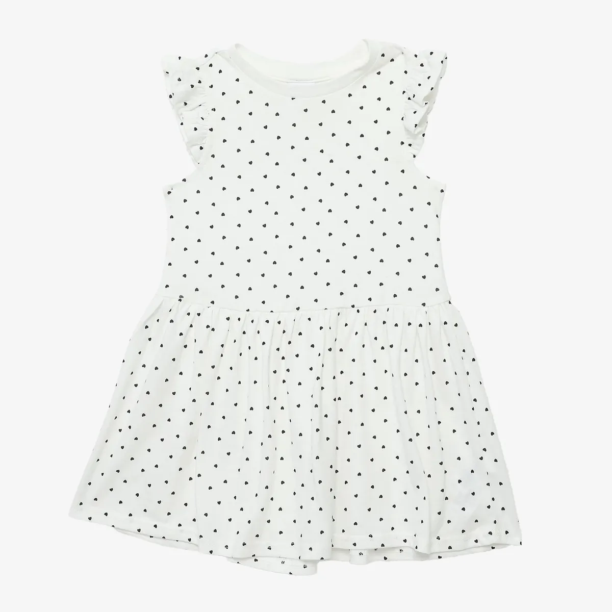 YAMP - Vestido para Niña con Estampado Manga corta de Algodón Yamp 