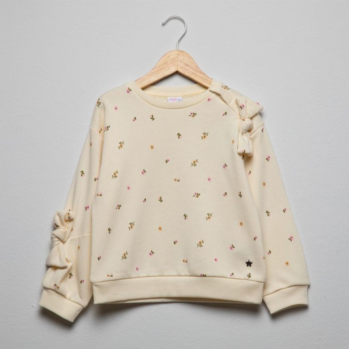 YAMP - Saco para Niña con aplique de Algodón Yamp
