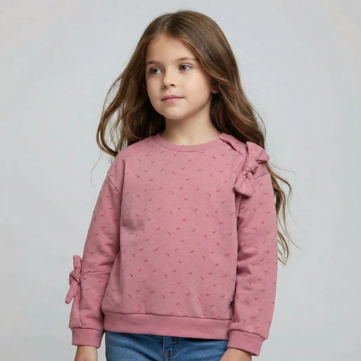 YAMP - Saco para Niña con aplique de Algodón Yamp
