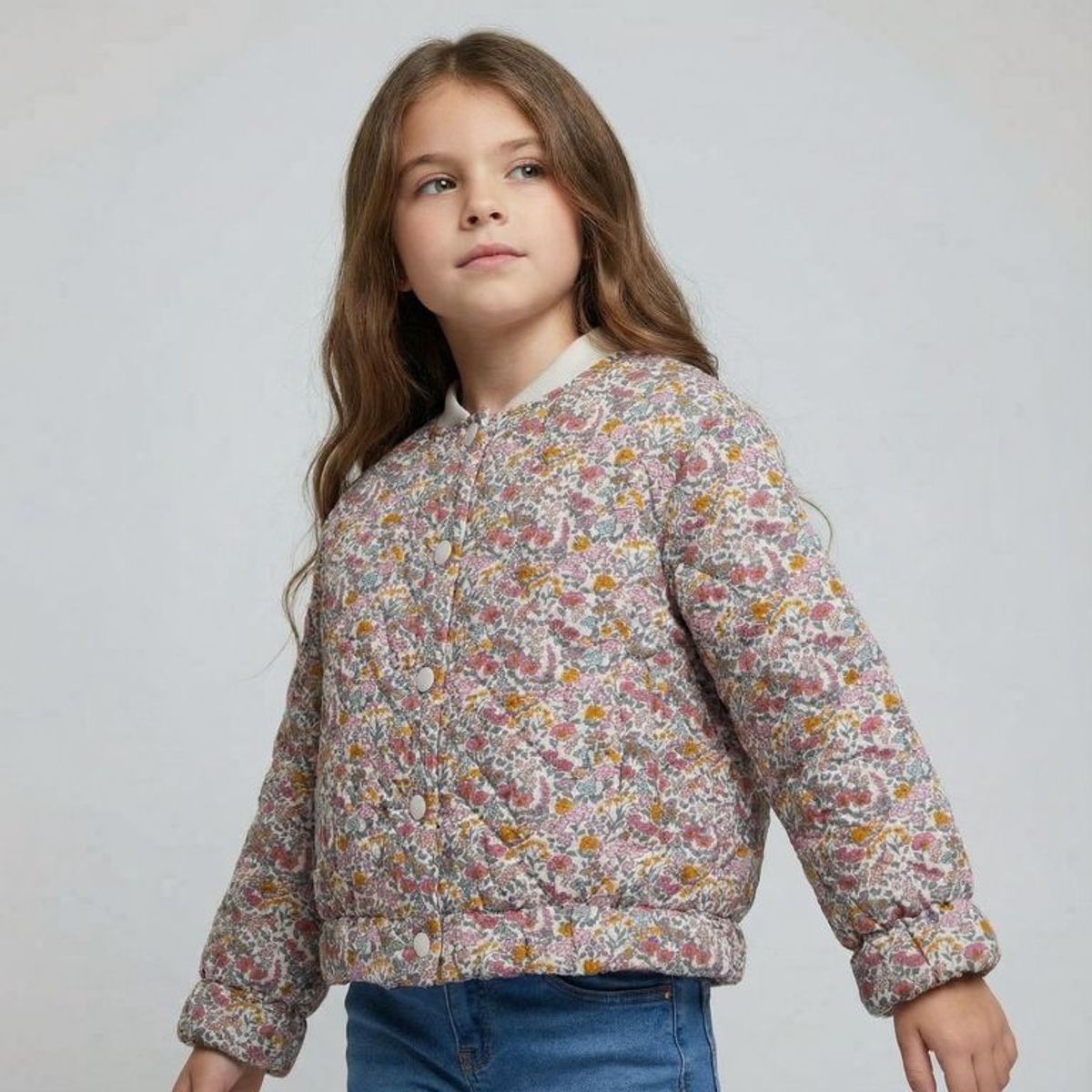 YAMP - Chaqueta para Niña de Algodón Yamp