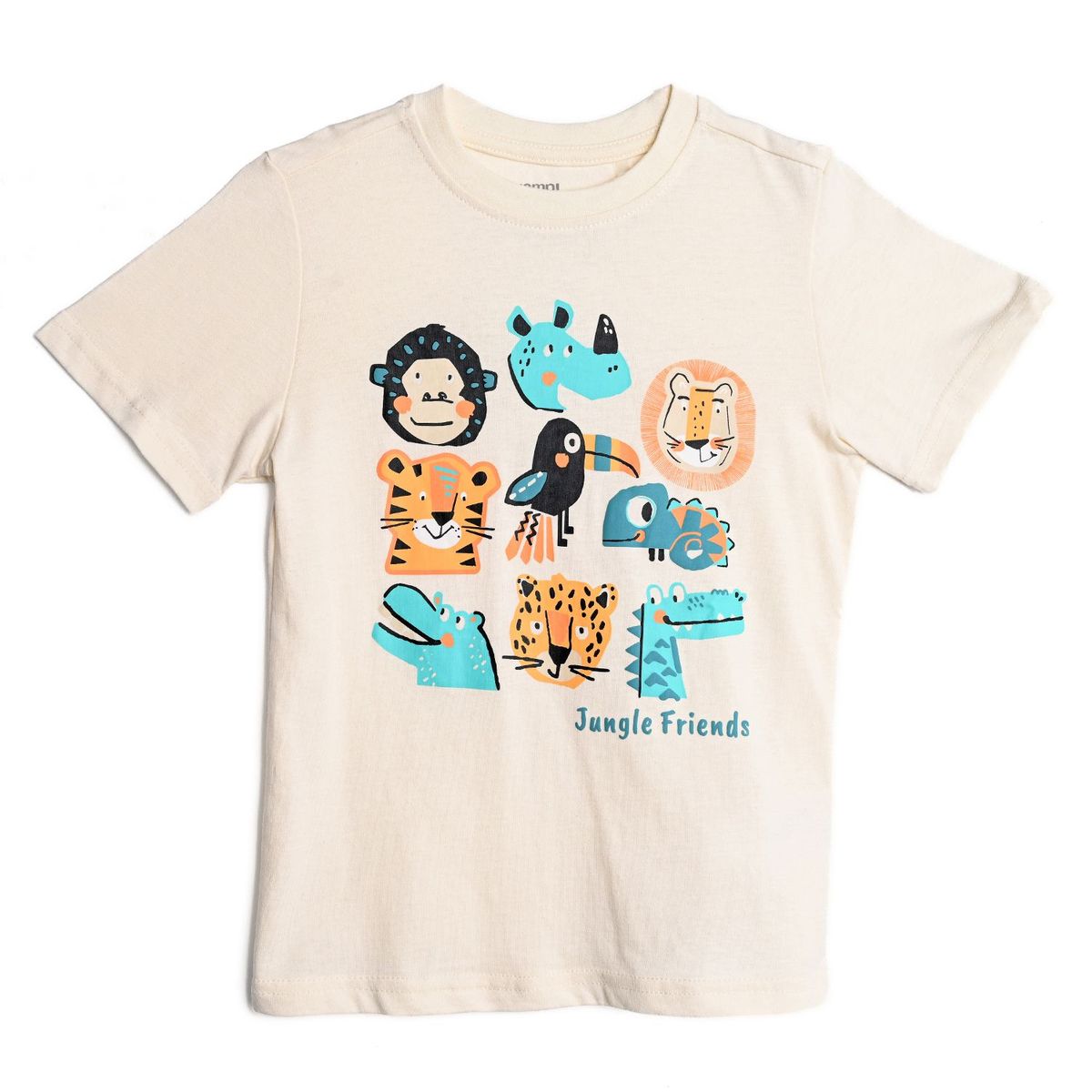 YAMP - Camiseta para Niño con Estampado de Algodón Yamp