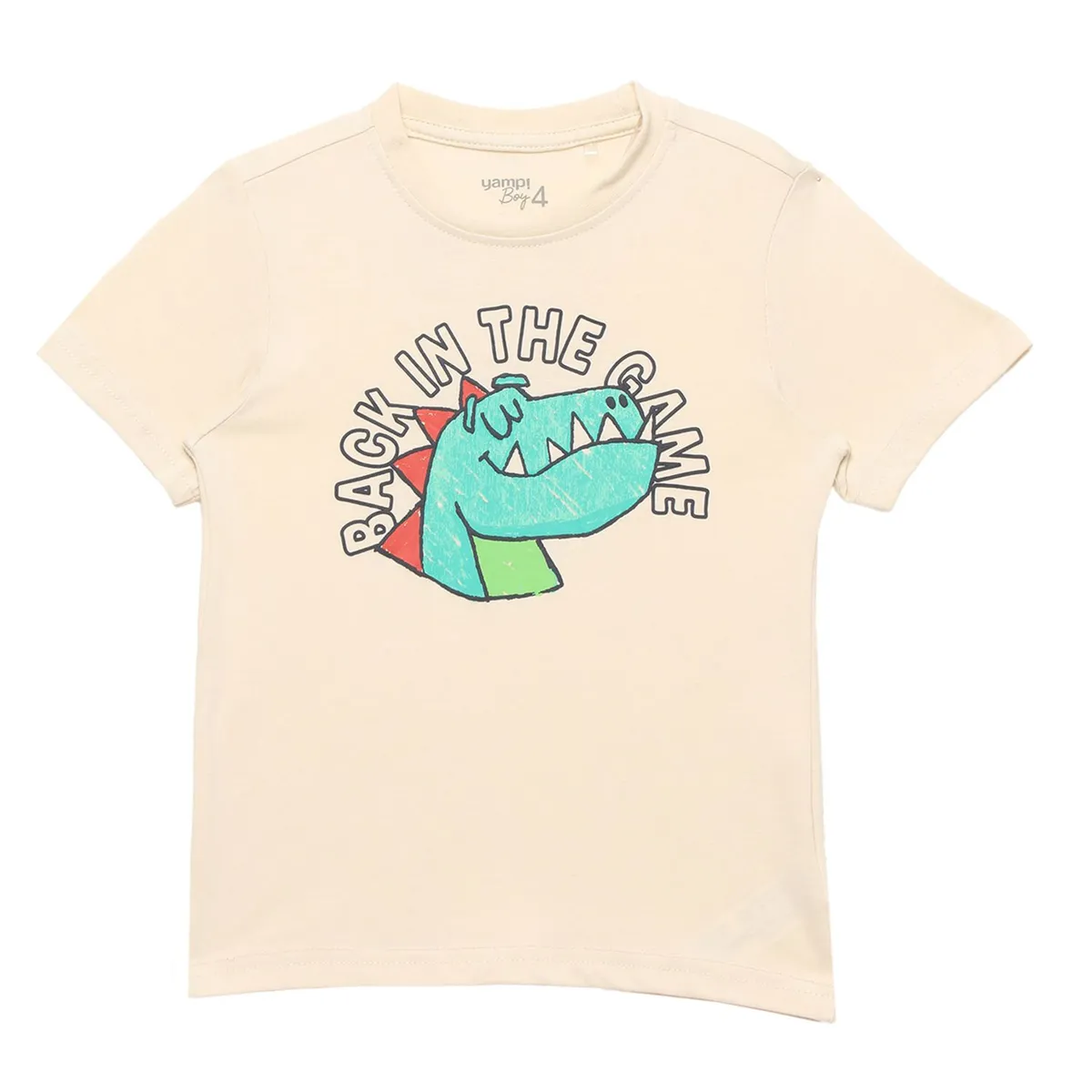 YAMP - Camiseta para Niño con Estampado de Algodón Yamp