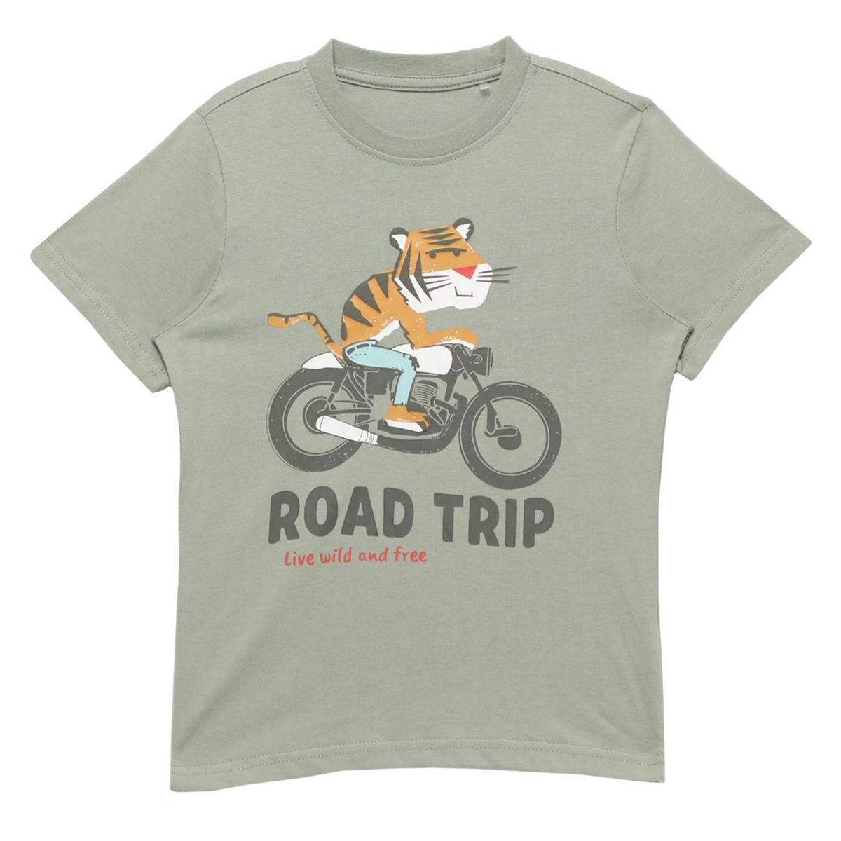 YAMP - Camiseta para Niño con Estampado de Algodón Yamp
