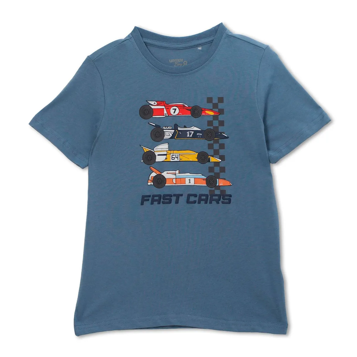 YAMP - Camiseta para Niño con Estampado de Algodón Yamp