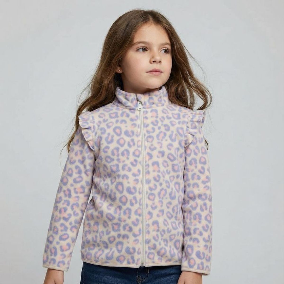 YAMP - Saco Con cuello para Niña con Boleros Yamp