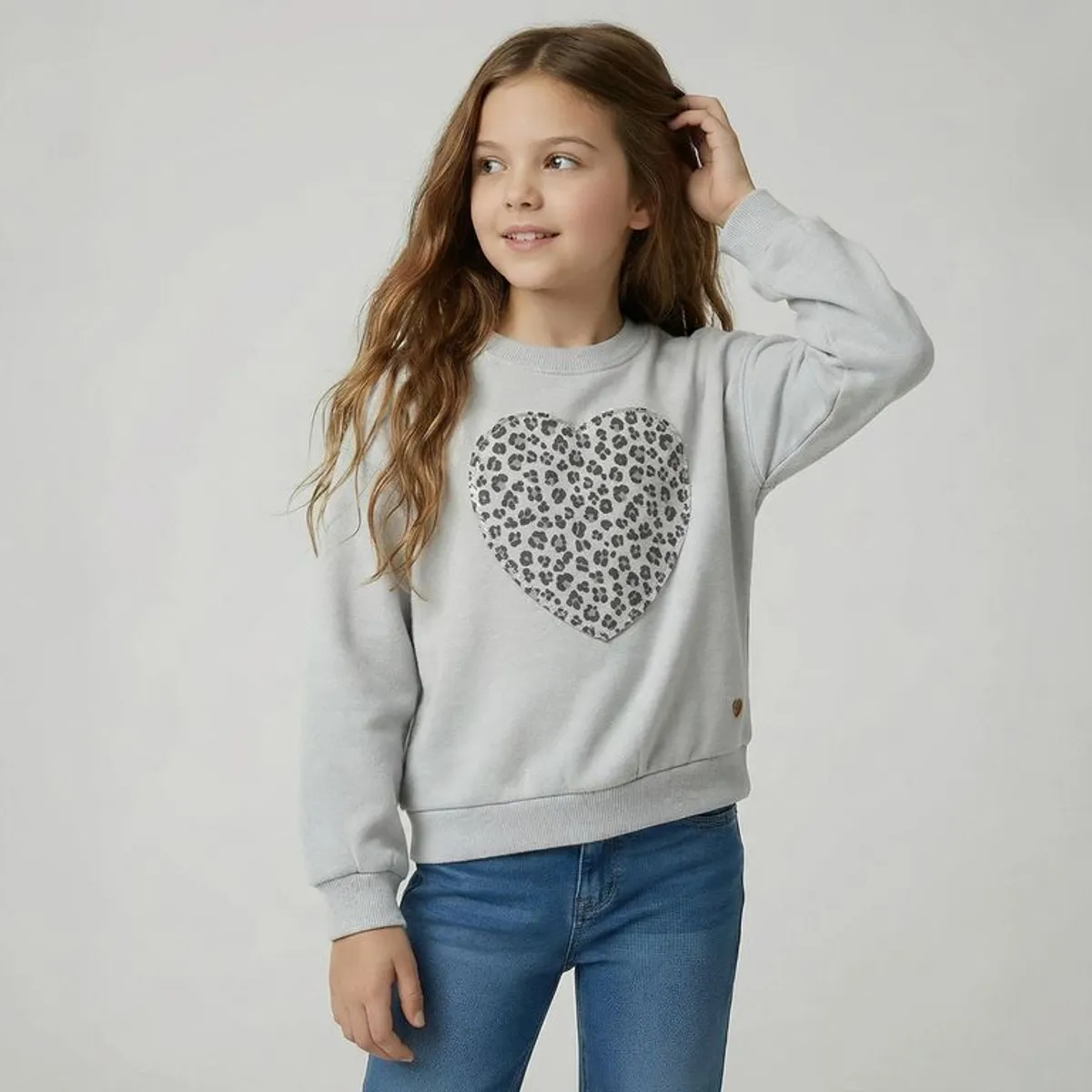 YAMP - Saco para Niña con Estampado de Algodón Yamp