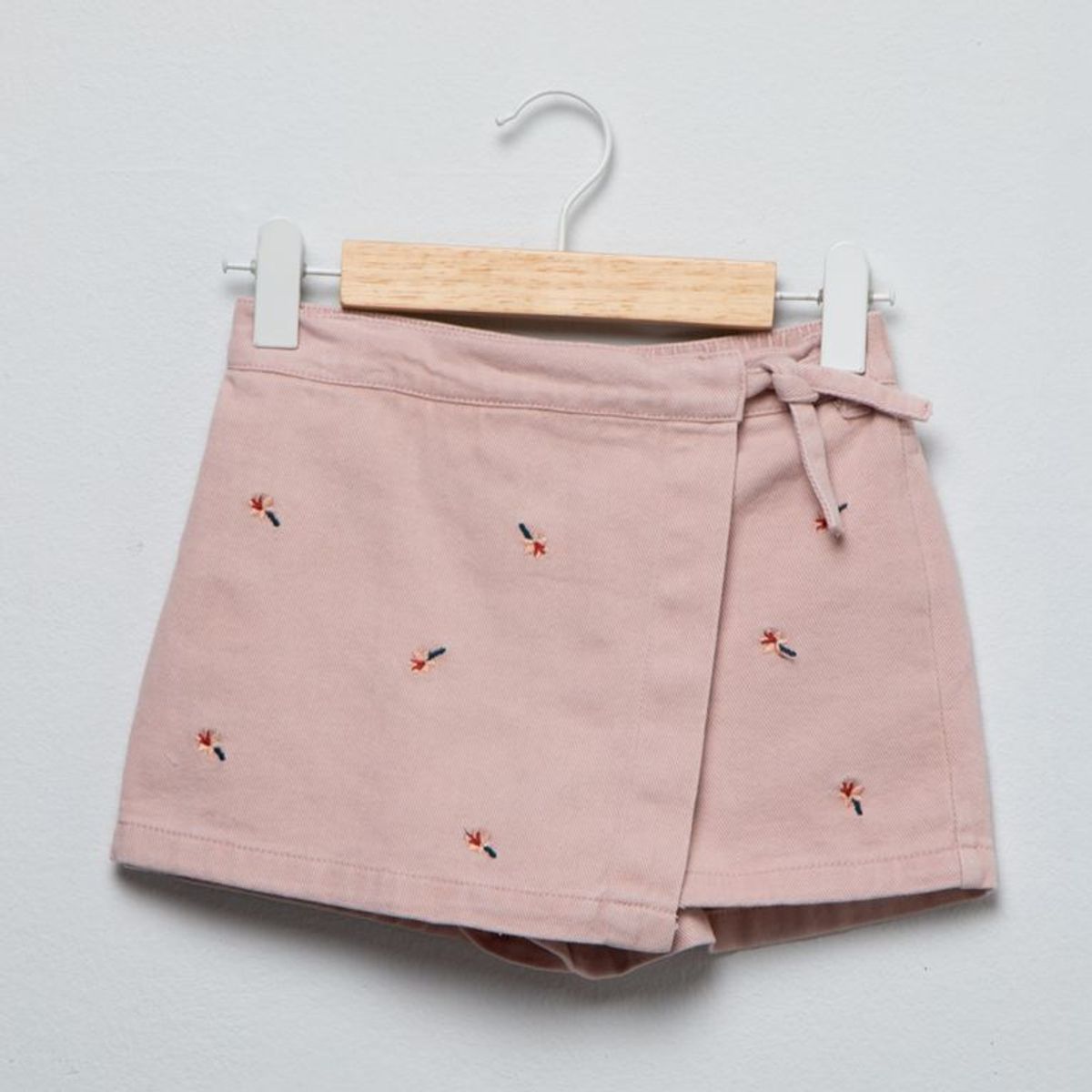 YAMP - Falda para Niña Cintura elásticada de Algodón Yamp