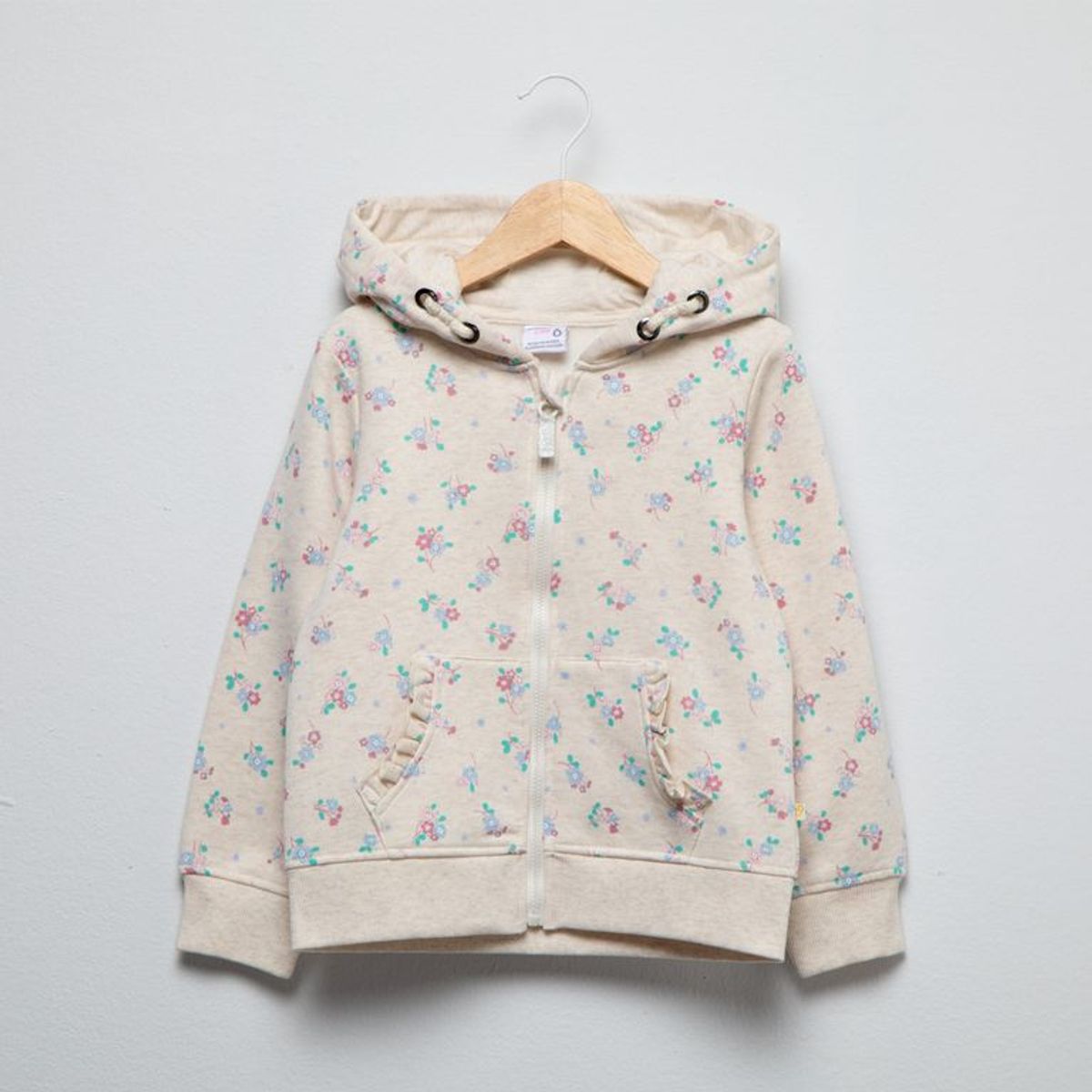 YAMP - Saco Con capucha para Niña de Algodón Yamp