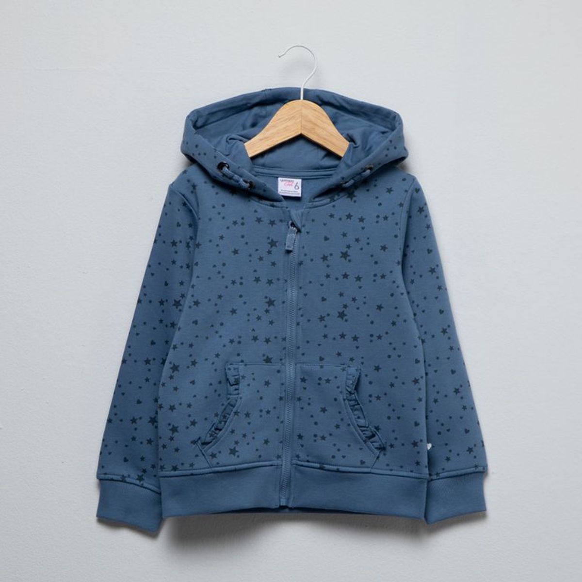 YAMP - Saco Con capucha para Niña de Algodón Yamp