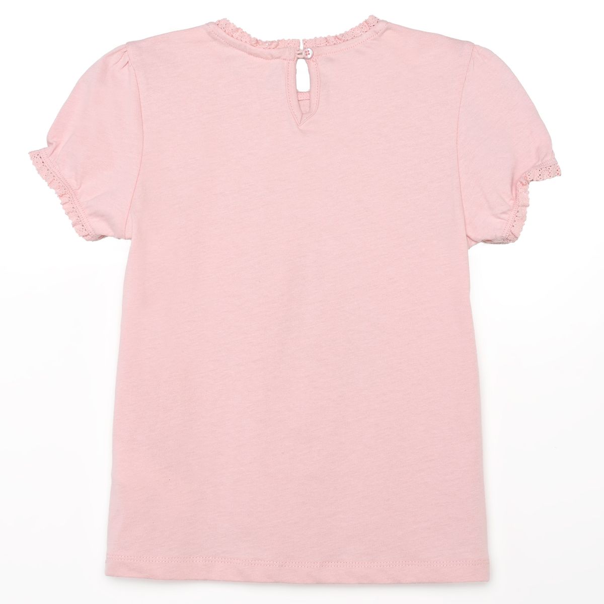 YAMP - Camiseta para Niña con Estampado Manga corta de Algodón Yamp 