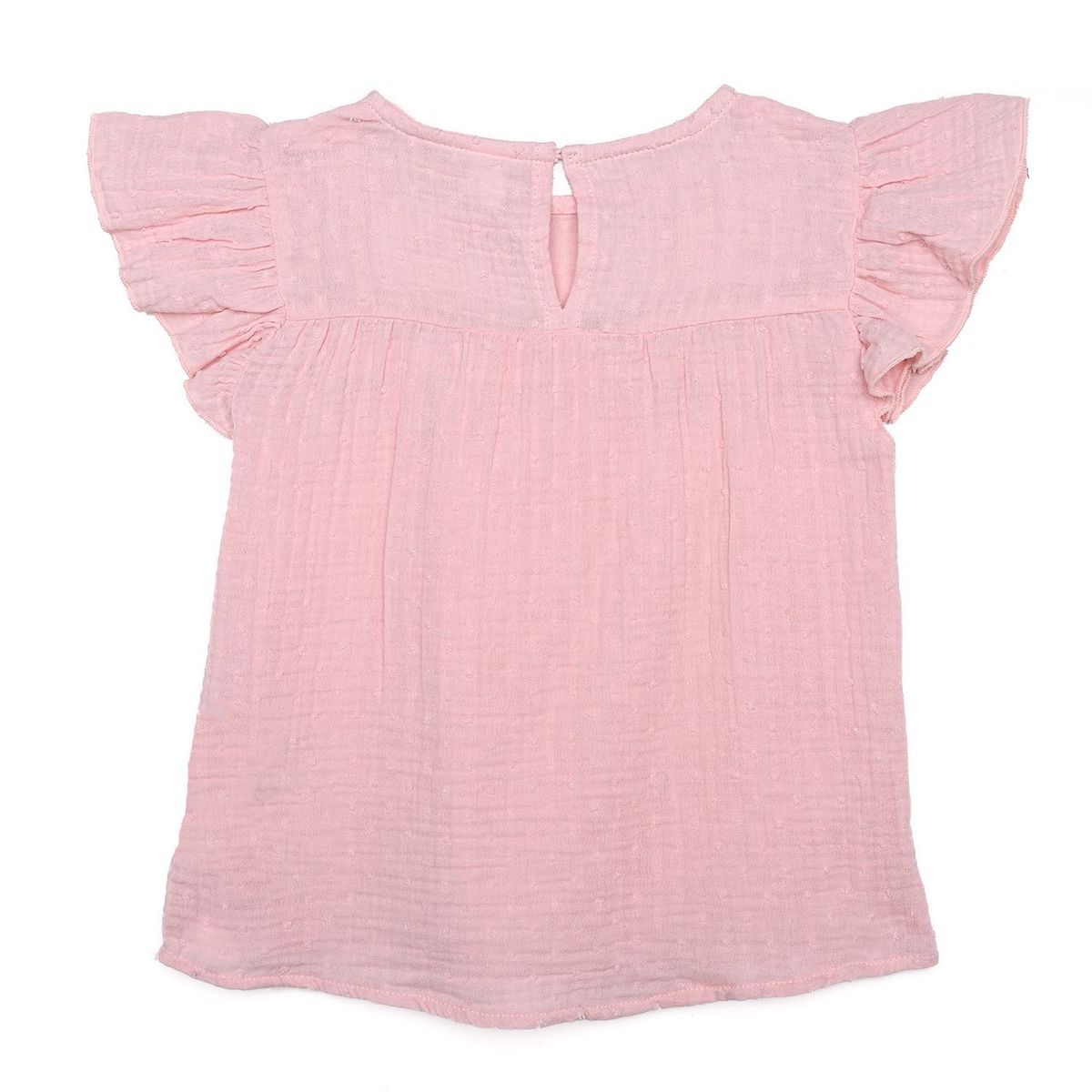 YAMP - Blusa para Niña Manga corta de Algodón Yamp