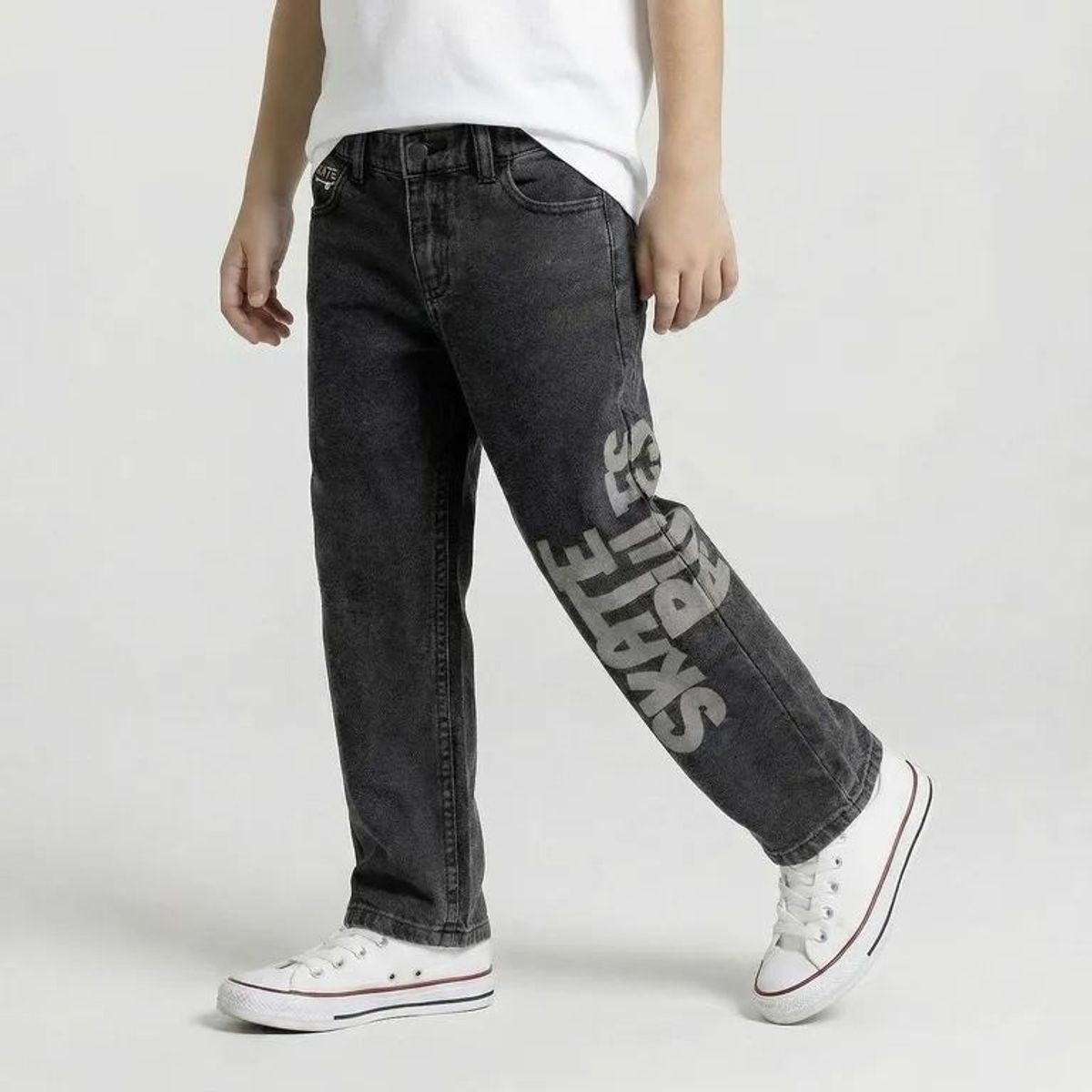 YAMP - Jean para Niño con Estampado de Algodón Yamp