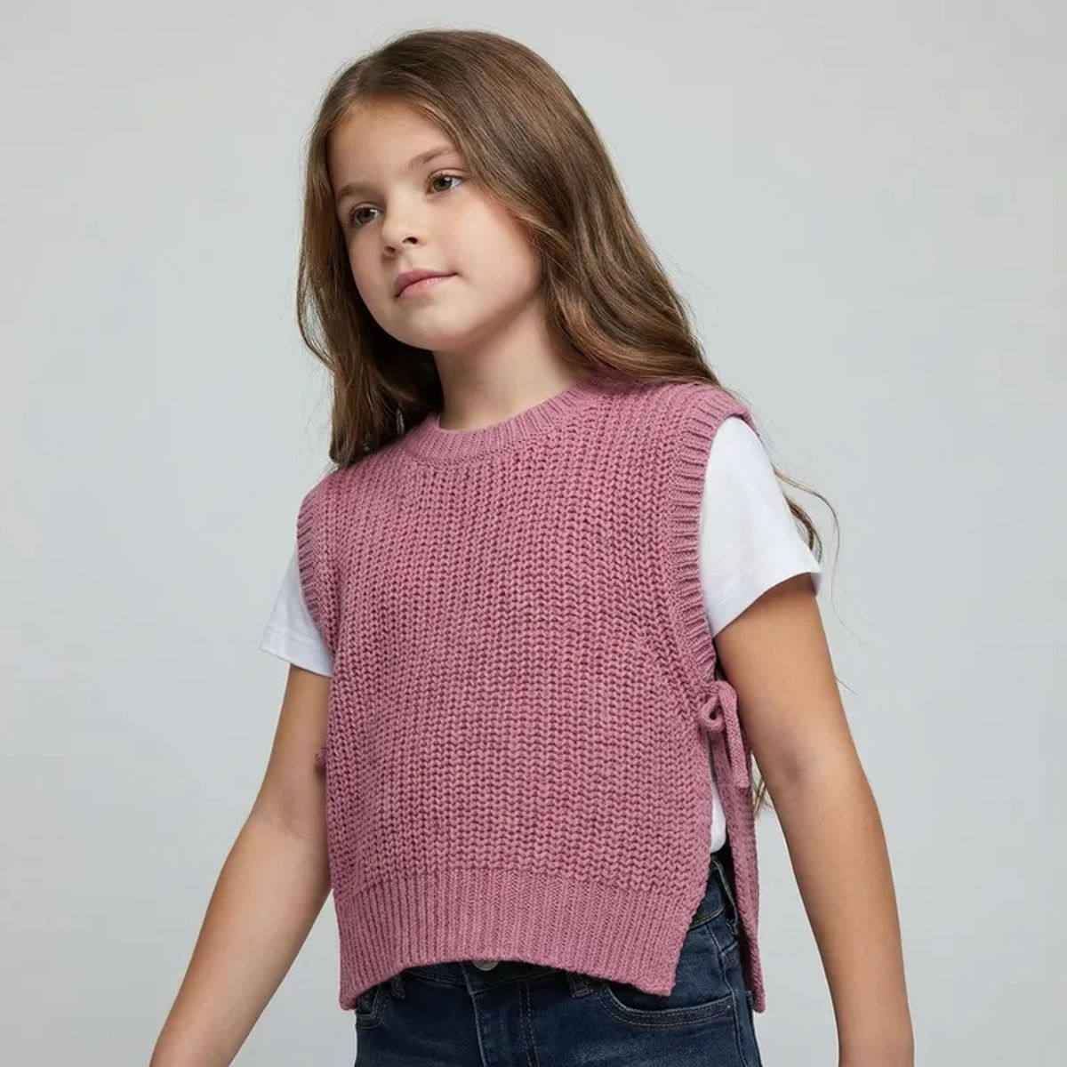 YAMP - Chaleco para Niña Tejido Yamp