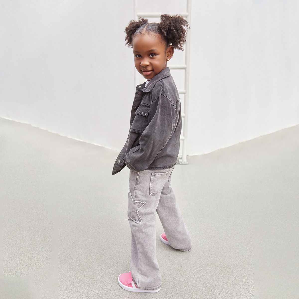 YAMP - Jean para Niña de Algodón Yamp