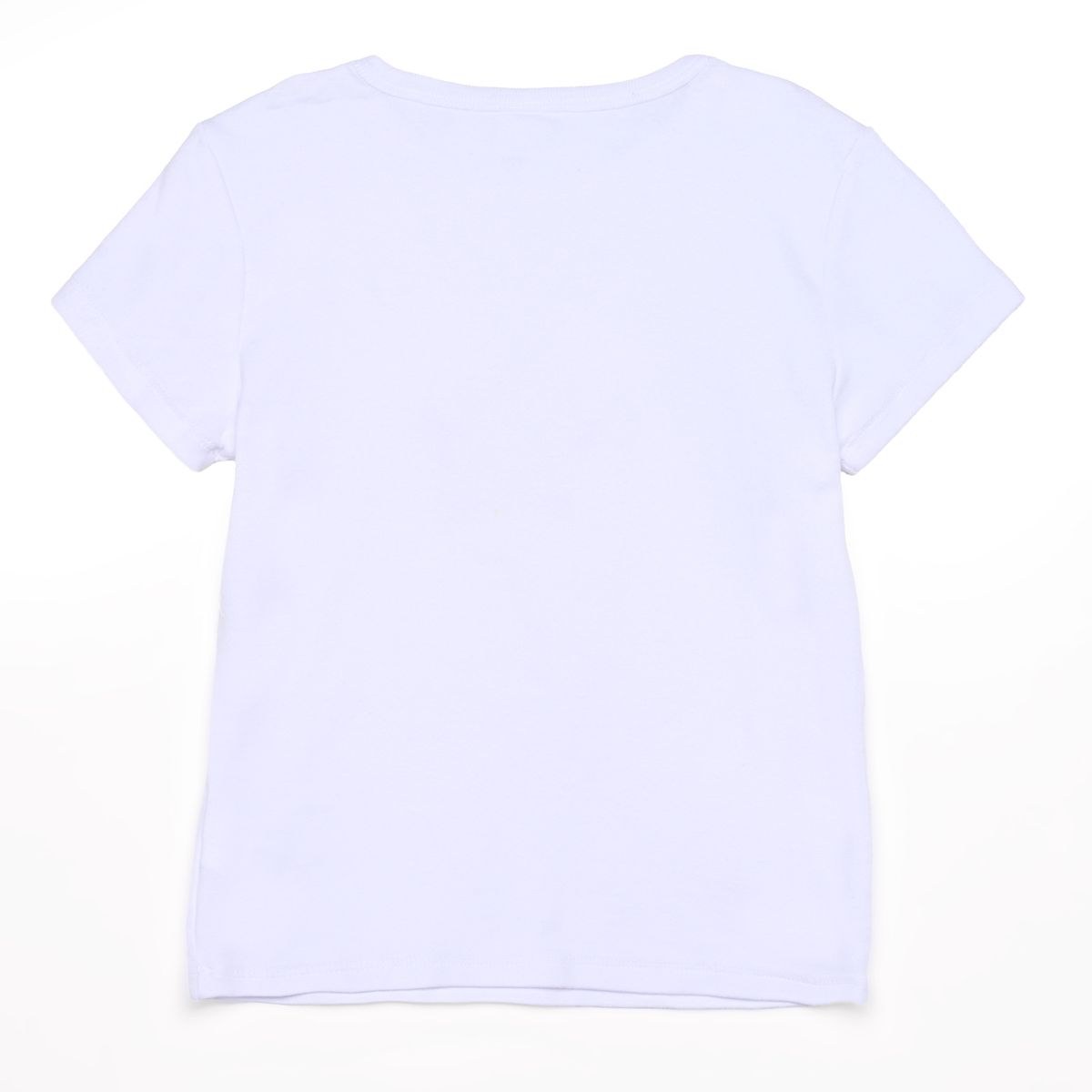 YAMP - Camiseta para Niña con Taches Manga corta de Algodón Yamp 