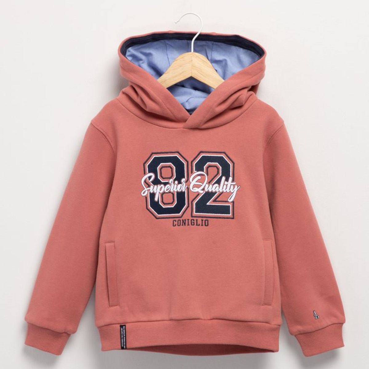 CONIGLIO - Saco Con capucha para Niño con Estampado de Algodón Coniglio